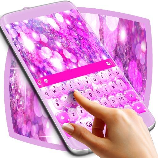 Theme Keyboard Pink