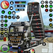 ユーロトラックゲームのトラック運転