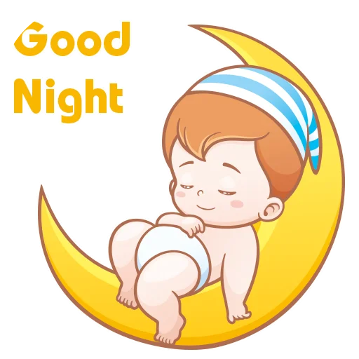 Stickers Good Night - WAStickerApps