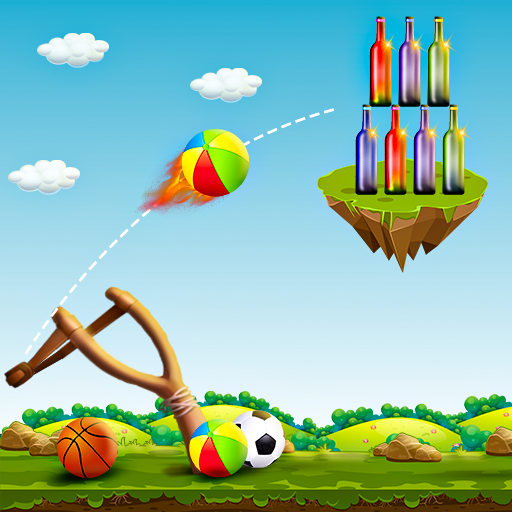 Bottle Sling Balls Shooting