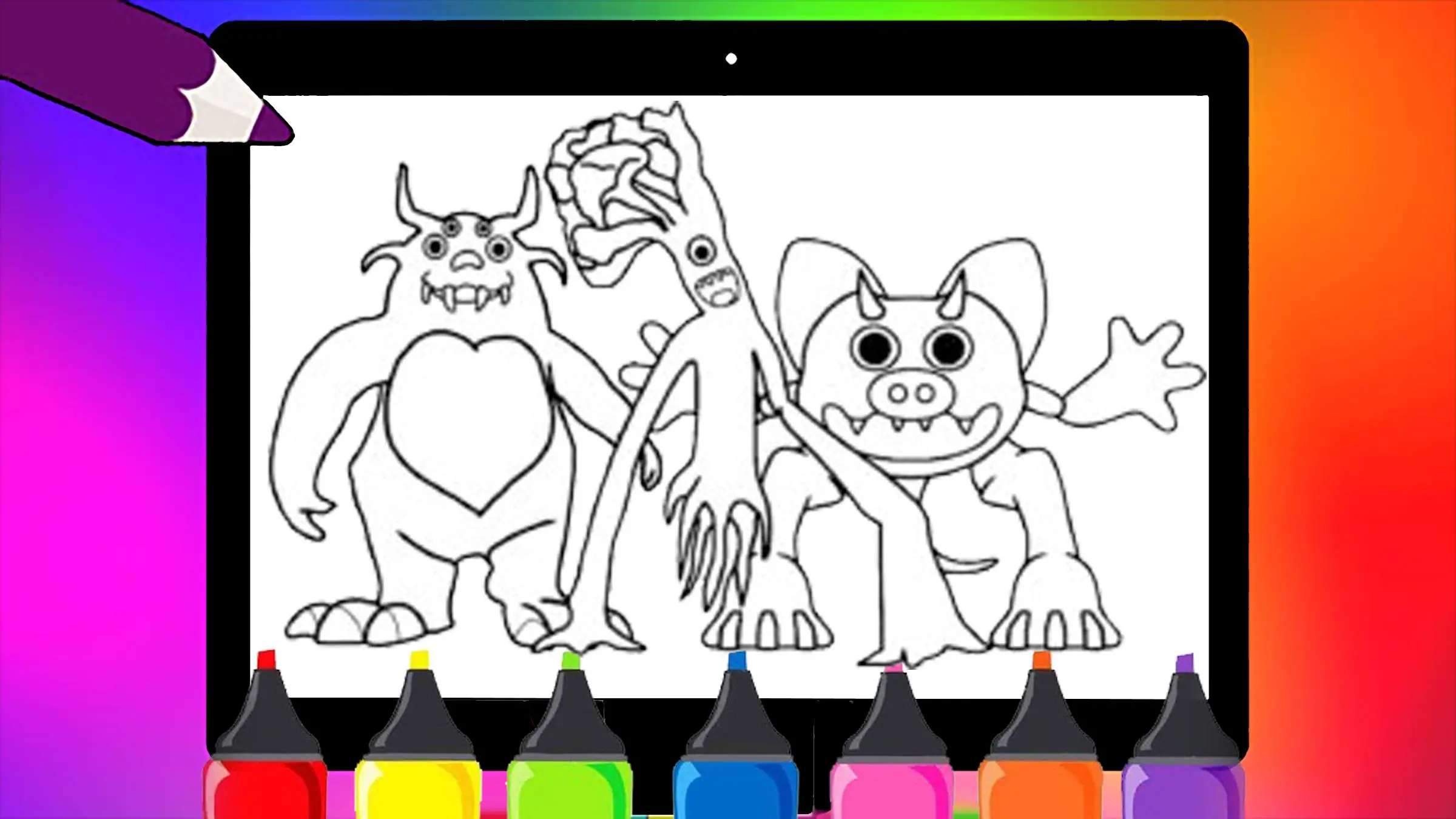 Baixe Garten of Banban Coloring Book no PC