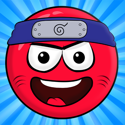 Red Hero Ninja 4 : Ball Bounce Adventure