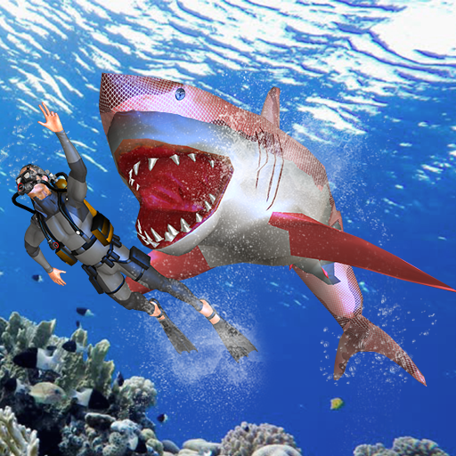 Warrior Shark Sim: Underwater Attack