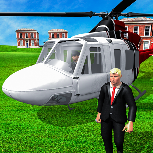 US Президент Эскорт Вертолет