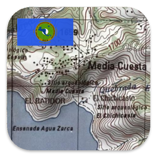 Central America Topo Maps