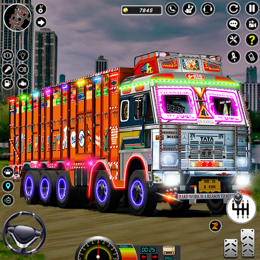 Indian Cargo Truck Game 3D