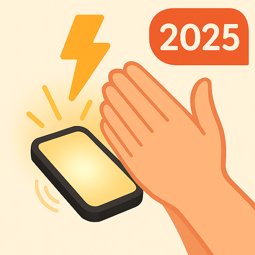 拍手とホイッスルでスマホを探す