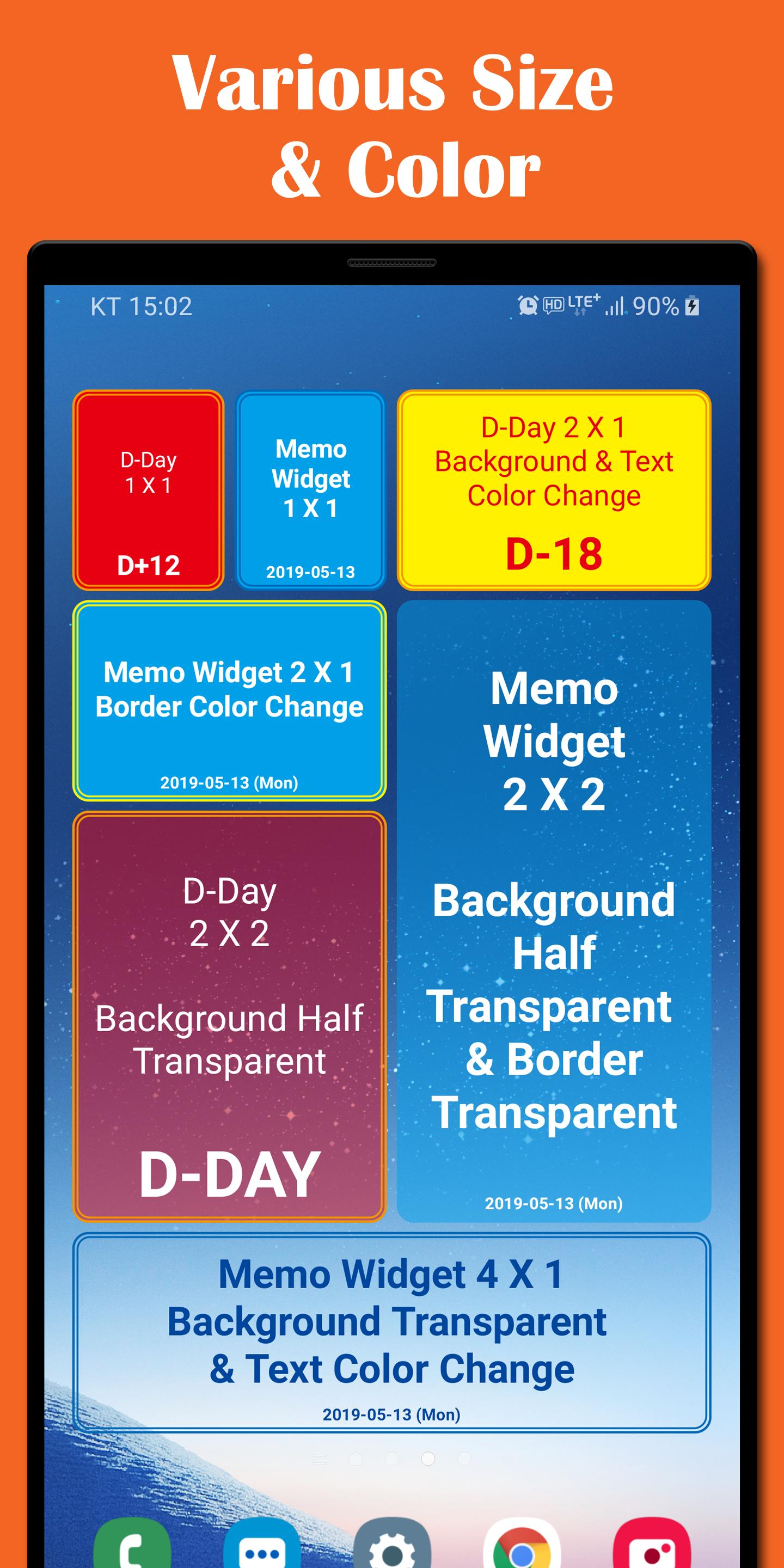 Download D-Day Counter & Memo Widget android on PC