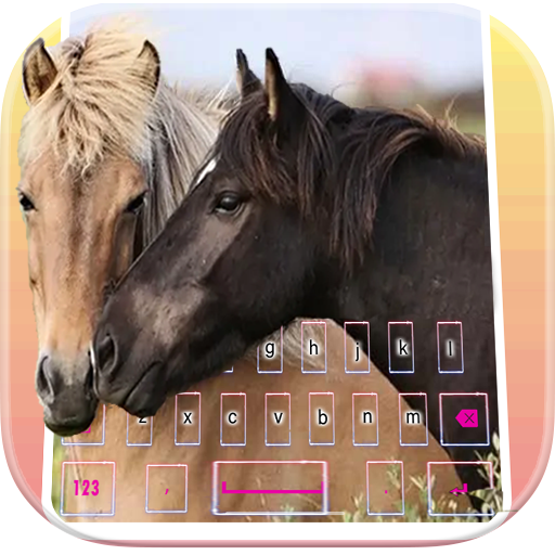 Pony horse love keyboard