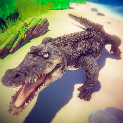 Angry Crocodile Wild Attack 3D