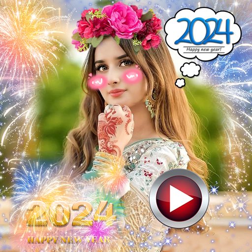 New Year Video Maker 2024