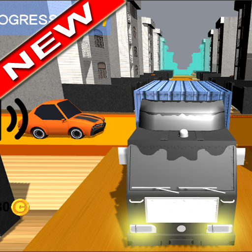 Truck Asphalt 3D - Hot Wheels 