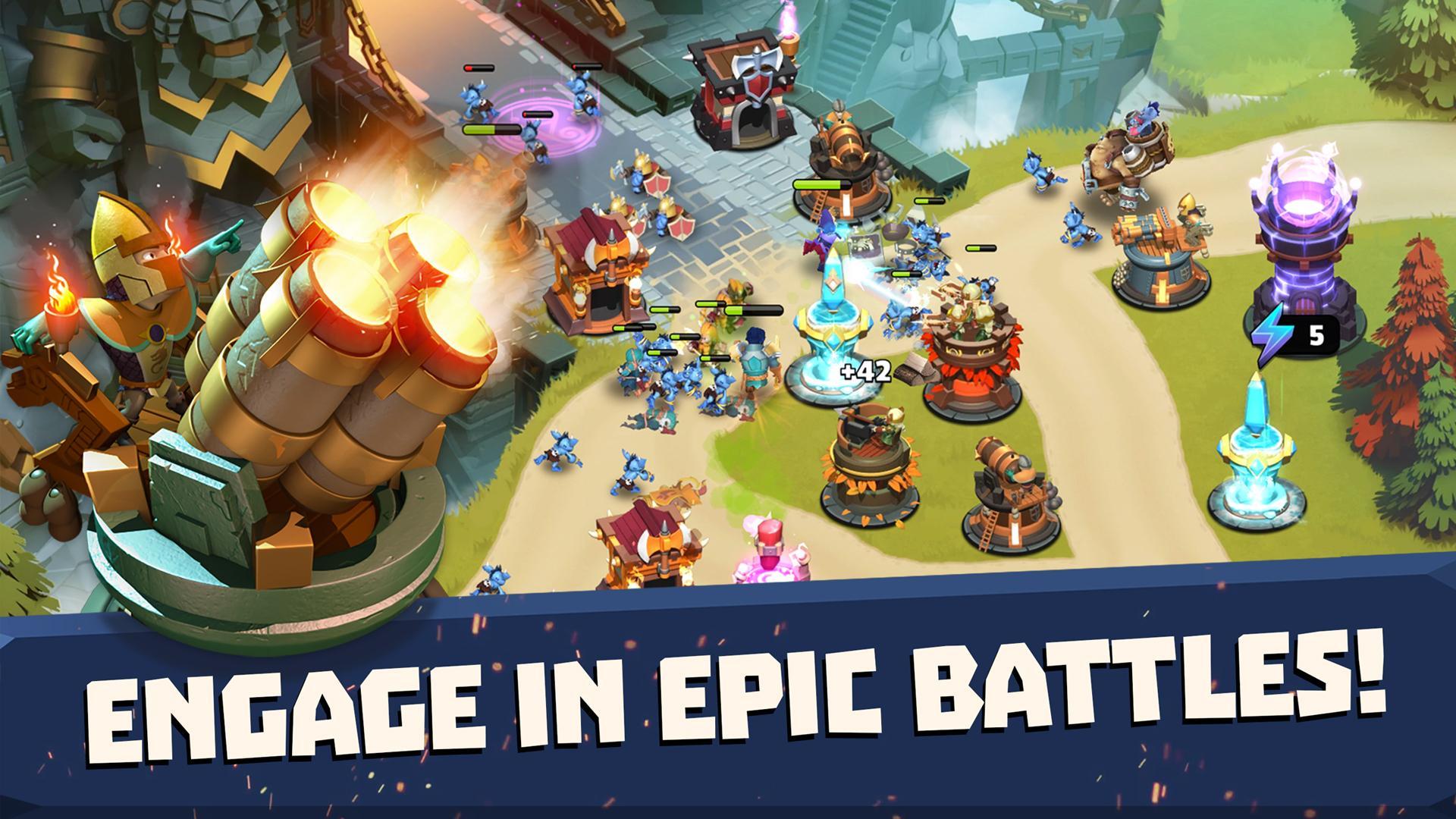 Download Castle Creeps - Tower Defense android on PC