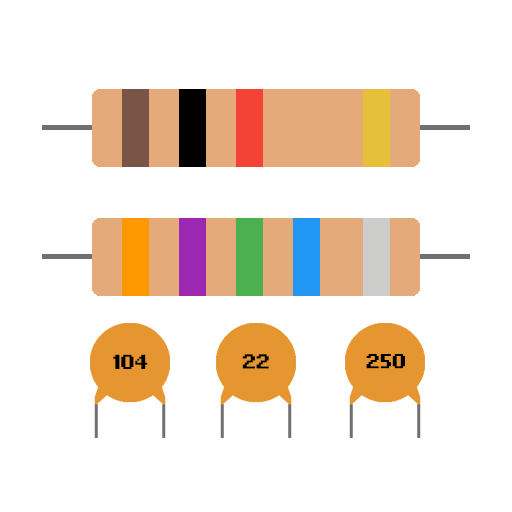 Calculadora de resistencias y capacitores CCR PRO