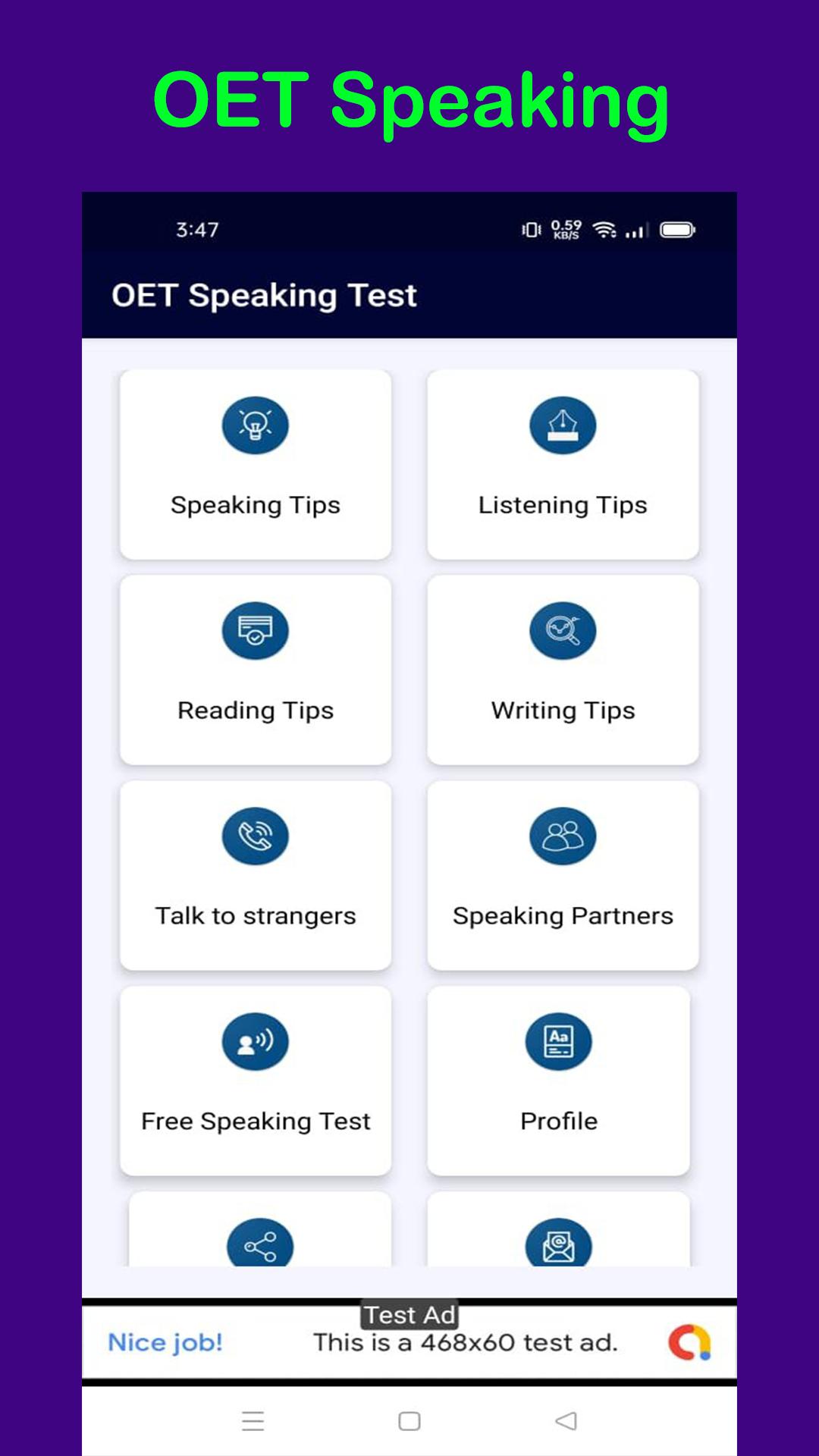 Download OET Speaking Practice App android on PC