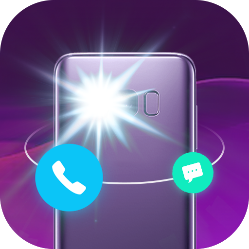 Calling Flashlight: Flash blinking on call & SMS