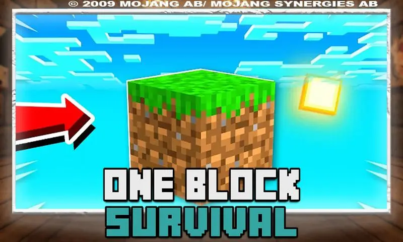 One lucky block survival mod for Android - Download