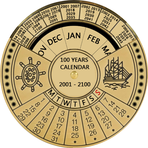 100 Years Calendar