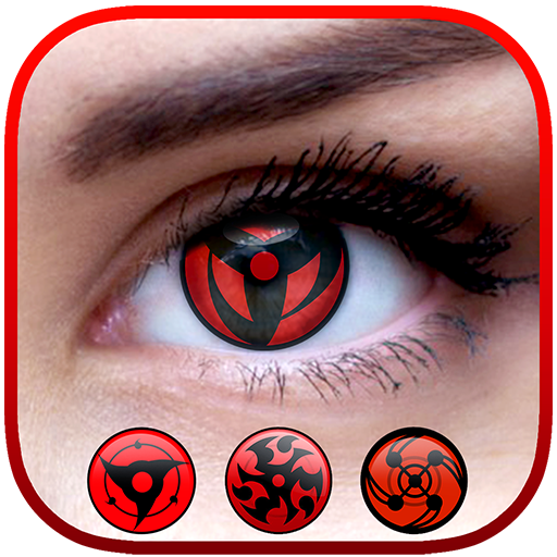 Sharingan Eyes Camera Editor 👁 Eye Changer App