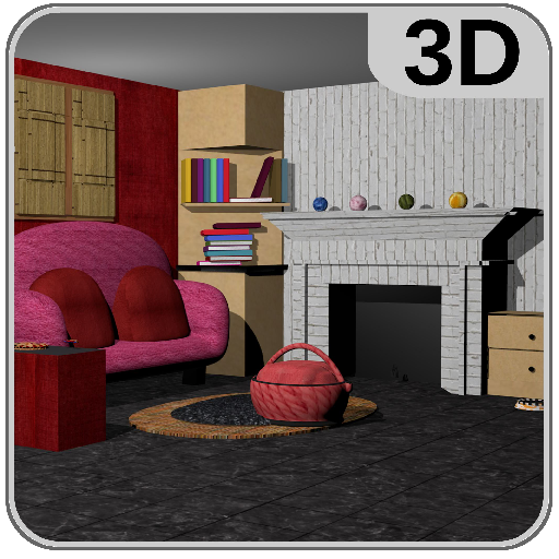 3D Room Escape-Puzzle Livingro