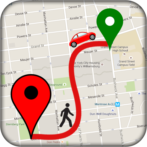 GPS Map Route Planner