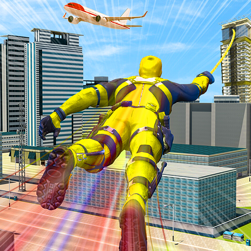 Download Superhero Rope Crime City Game android on PC