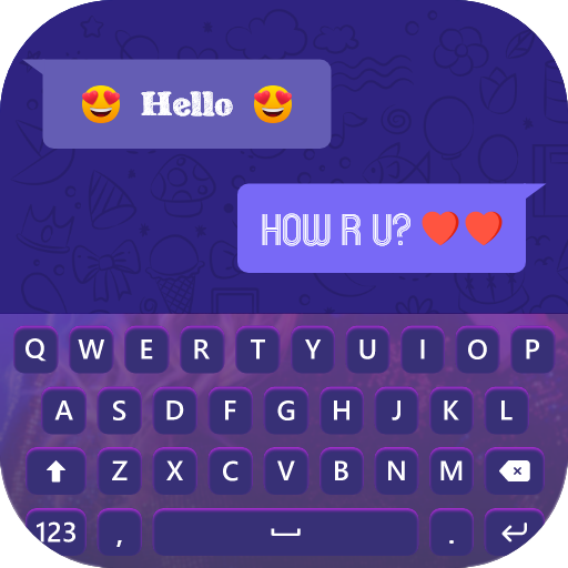 Chat Style Fonts & Keyboard