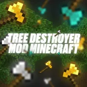 Tree destroyer Mod Minecraft