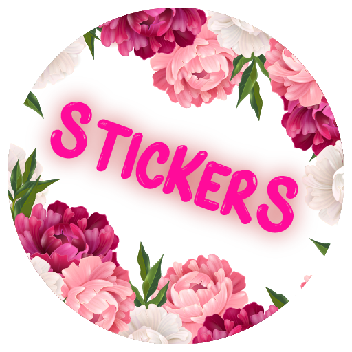 Flower stickers for whatsapp