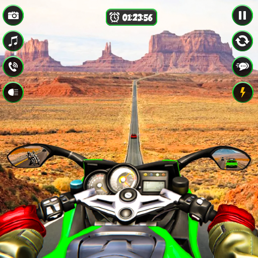 Highway Motorcycle Racing Game