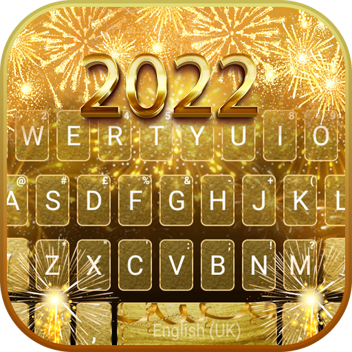 Gold 2022 New Year Theme