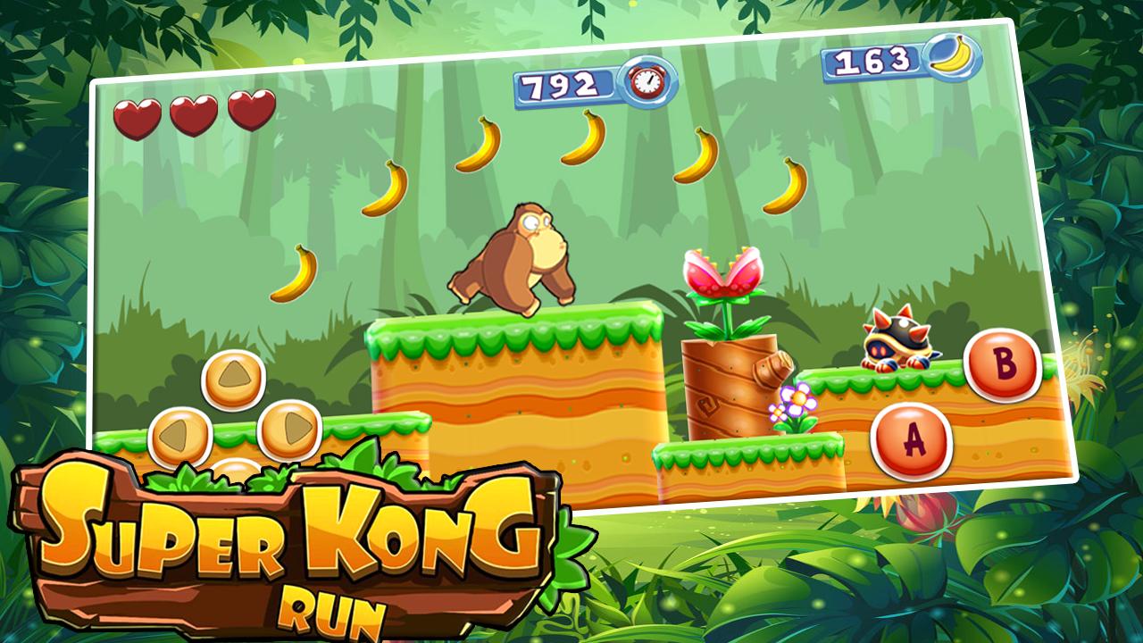 Скачать Super Kong Run – Banana Island на ПК | Официальный представитель  GameLoop