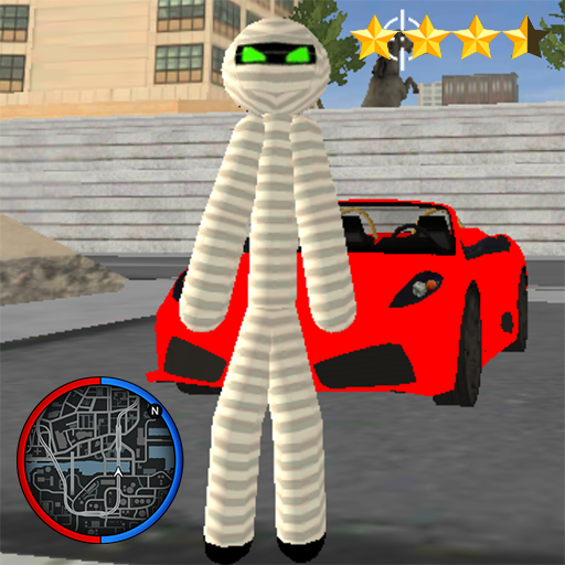 Mummy Stickman Rope Hero City Gangstar Mafia