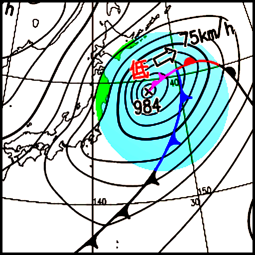 カラー天気図 Pro