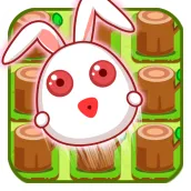 Circle Naughty Rabbit