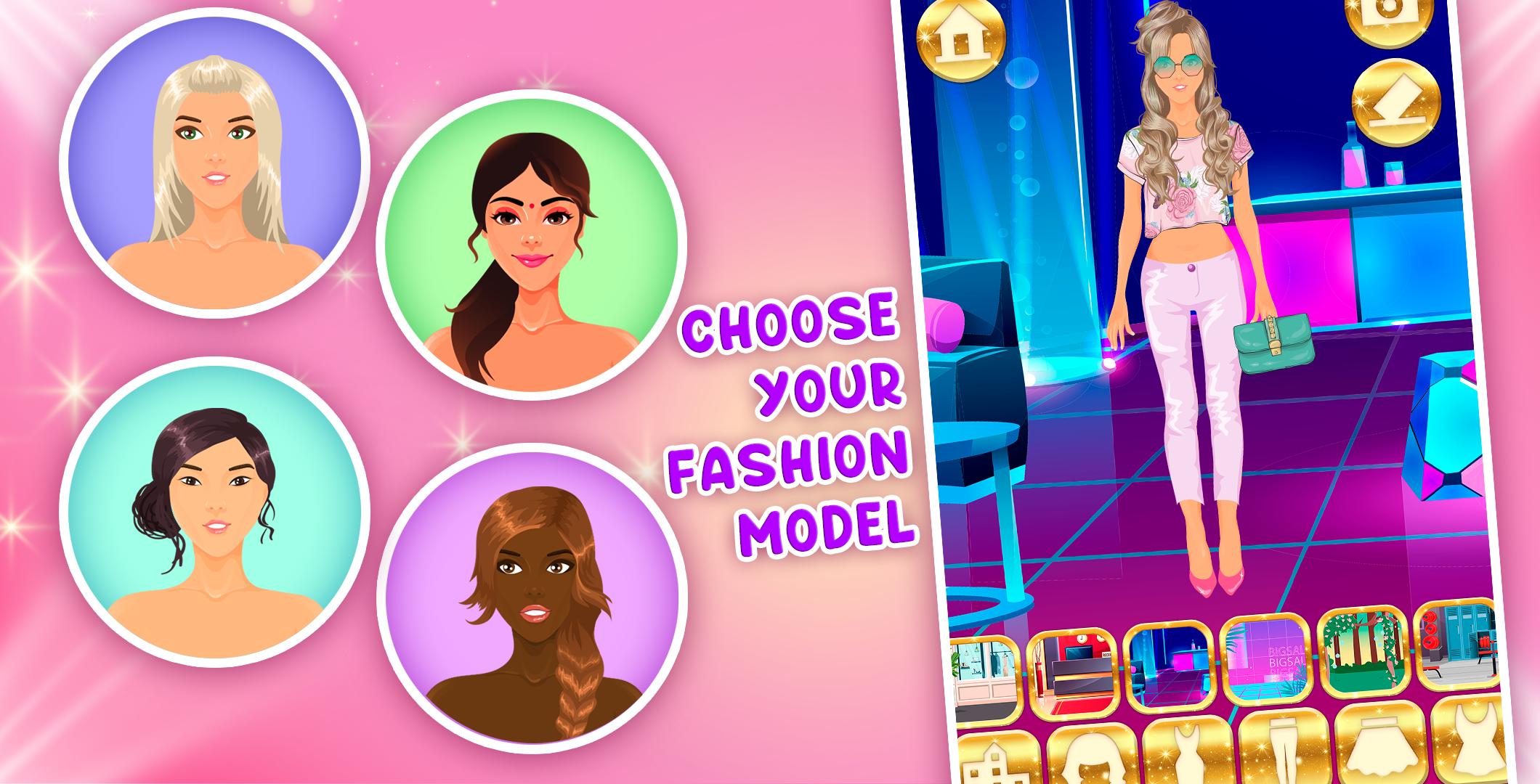 Скачать Одевалки для девочек -Dress up на ПК | Официальный представитель  GameLoop