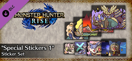 MONSTER HUNTER RISE - "Special Stickers 1" Sticker set