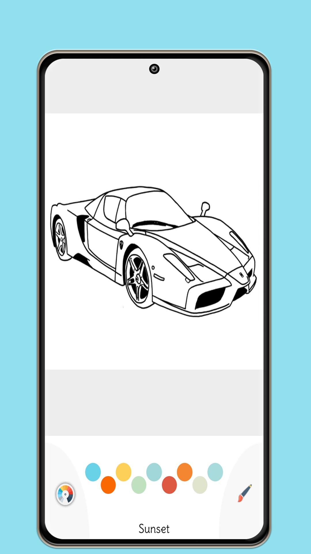 Скачать Детская раскраска автомобилей на ПК с помощью эмулятора GameLoop