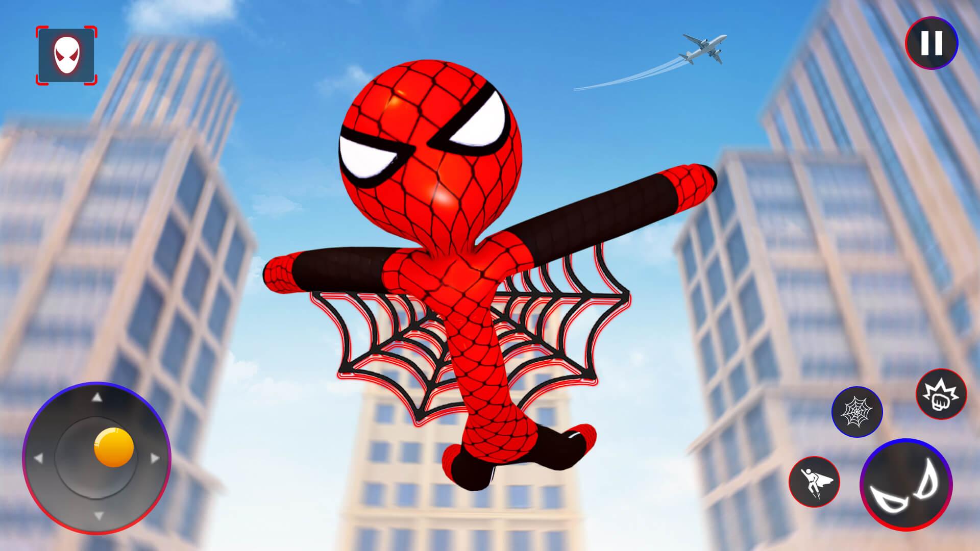 Скачать Spider Stickman Rope: Hero Man на ПК | Официальный представитель  GameLoop