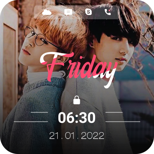 BTS Phone Lock Screen