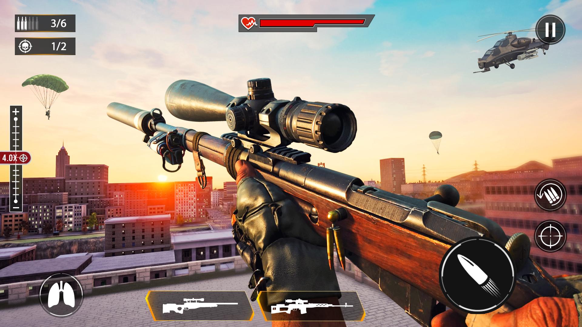 Download Sniper Shooting Game Offline android on PC