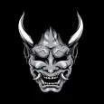ONI Mask Wallpaper 4K