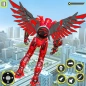 Flying Eagle Robot Car Game 3D