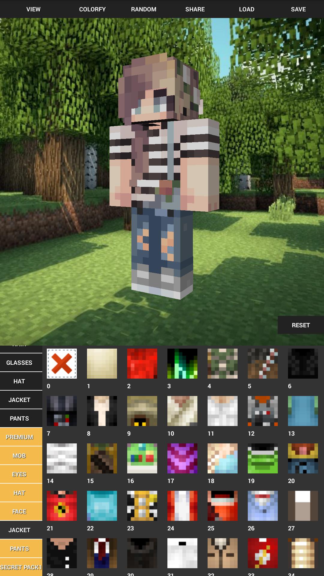 Скачать Custom Skin Creator Minecraft на ПК | Официальный представитель  GameLoop