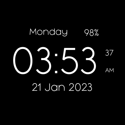 Digital Clock Live Wallpaper