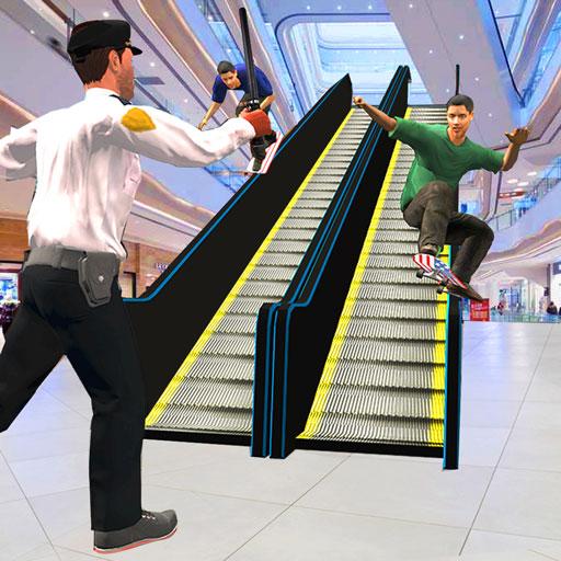 Shopping Mall Police Cop Game