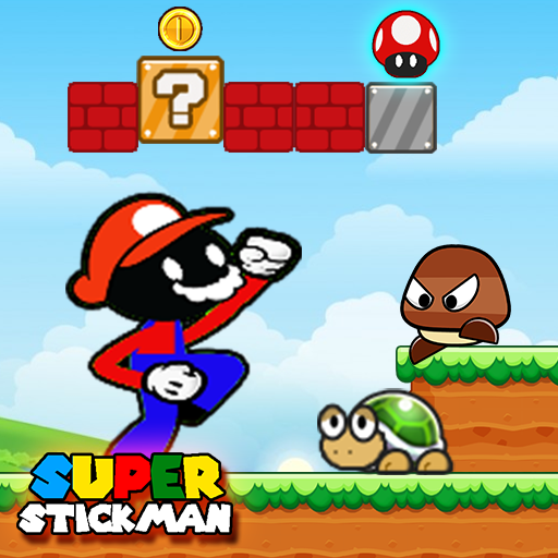 Red Super Stickman Go