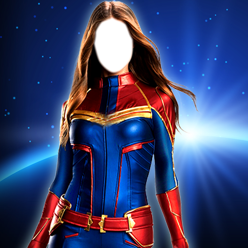 Superhero Woman Costume Photo 