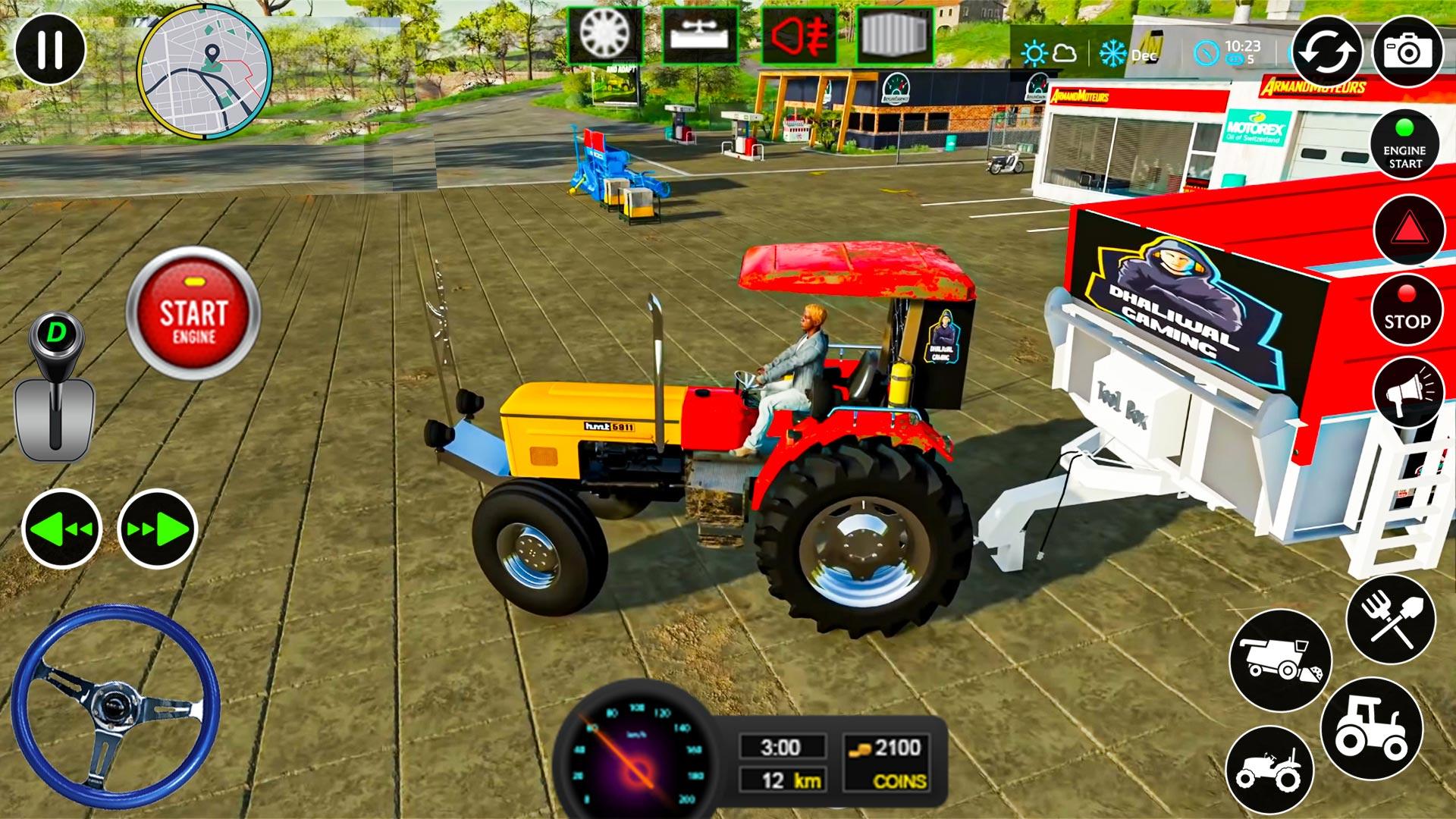 Скачать Russian Tractor Driving Games на ПК | Официальный представитель  GameLoop