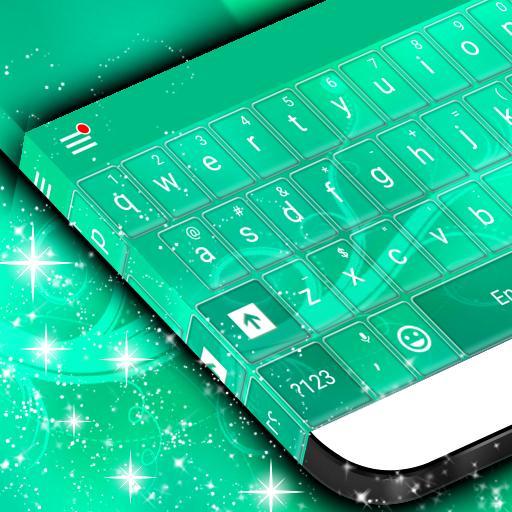 Turquoise Keyboard Theme